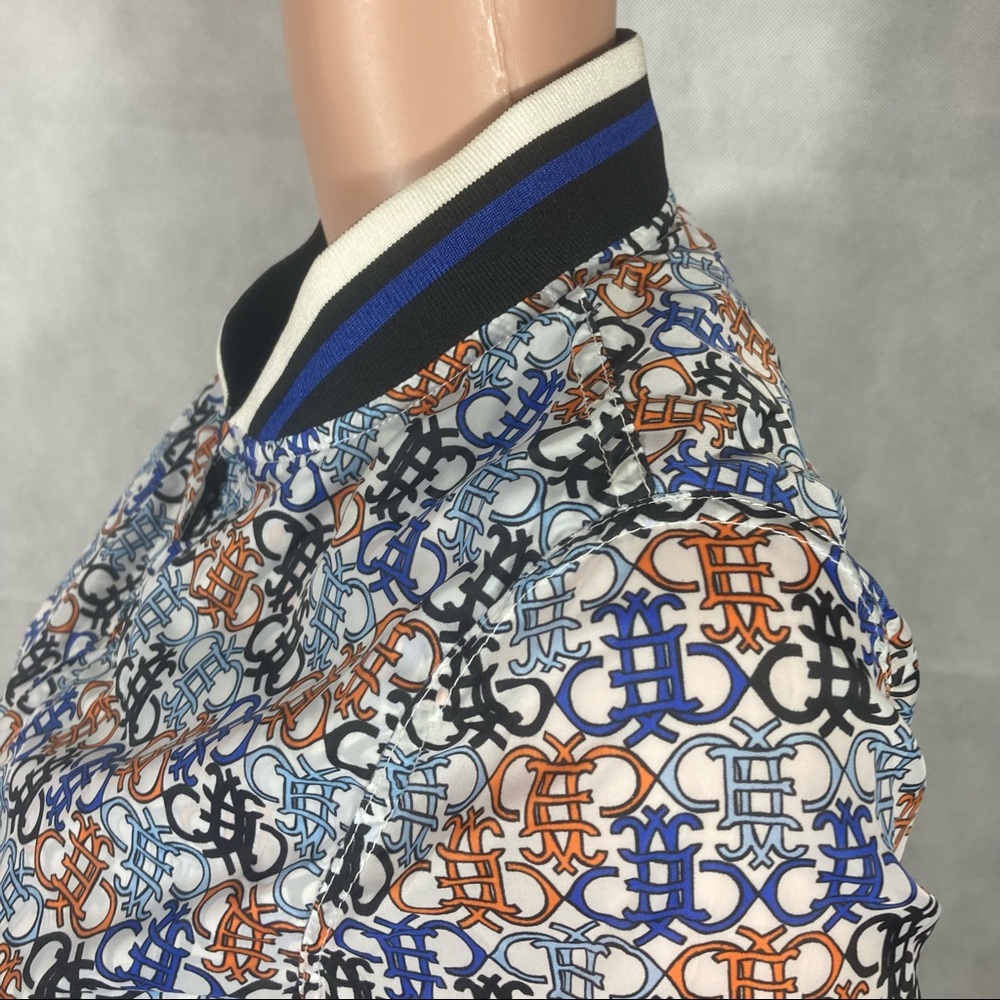 Emilio Pucci Logo Printed Bomber Jacket Multicolor - Picture 16 of 17